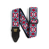 Ernie Ball Guitar Straps Taos Fire Red Ernie Ball Classic Jacquard Guitar Strap