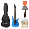 ESP Electric Guitars BUNDLE / Blue ESP LTD MT-130 6-String Electric Guitar