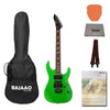 ESP Electric Guitars BUNDLE / Neon Green ESP LTD MT-130 6-String Electric Guitar