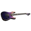 ESP Electric Guitars Purple Natural Fade ESP E II M II 7NT M Series 7 String Electric Guitar  - Purple Natural Fade