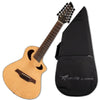 ESP Electro Acoustic Guitars Natural ESP Avante Gryphon AG12 12 String Electro Acoustic Guitar With Bag