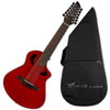 ESP Electro Acoustic Guitars Vintage Mahogany ESP Avante Gryphon AG12 12 String Electro Acoustic Guitar With Bag