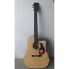 Fender Acoustic Guitars 202301882705 Fender Squier SA-150C Dreadnought Acoustic Guitar - Open Box B Stock