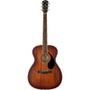 Fender Acoustic Guitars Aged Cognac Burst Fender PO 220E Orchestra Acoustic Guitar with Case