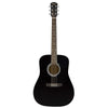 Fender Acoustic Guitars Black / Single Fender Squier SA-150 Dreadnought 6-Strings Acoustic Guitar