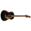 Fender Acoustic Guitars Black Top Fender Limited Edition FSR Sonoran Mini Acoustic Guitar with Bag