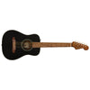 Fender Acoustic Guitars Black Top Fender Limited Edition Redondo Mini Acoustic Guitar with Gig Bag