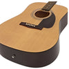 Fender Acoustic Guitars Fender FA-115 Dreadnought Acoustic Guitar Pack - Natural