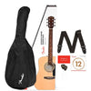 Fender Acoustic Guitars Fender FA-115 Dreadnought Acoustic Guitar Pack with Gig Bag, Strap, String Set and Picks - Natural