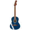 Fender Acoustic Guitars Lake Placid Blue Fender Limited Edition FSR Sonoran Mini Competition Stripes Acoustic Guitar with Bag