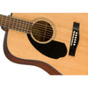 Fender Acoustic Guitars Natural Fender CD-60S LH Dreadnought Left Handed 6-Strings Acoustic Guitar- Natural