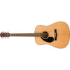 Fender Acoustic Guitars Natural Fender CD-60S LH Dreadnought Left Handed 6-Strings Acoustic Guitar- Natural