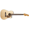 Fender Acoustic Guitars Natural Fender Sonoran SCE Dreadnought Cutaway Electro Acoustic Guitar, Fishman PreAmp, Tuner