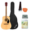 Fender Acoustic Guitars Natural / Pack Fender FA-125 Dreadnought Acoustic Guitar With Gig Bag