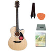 Fender Acoustic Guitars Pack Fender SA 135C 39" Cutaway Acoustic Guitar