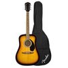 Fender Acoustic Guitars Sunburst / Single Fender FA-125 Dreadnought Acoustic Guitar With Gig Bag