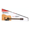 Fender Acoustic Guitars Walnut Fender FA-115 Dreadnought Acoustic Guitar Pack - Natural