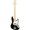 Fender Bass Guitars Black Fender American Professional Jazz Bass V Guitar Maple Fingerboard