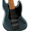 Fender Bass Guitars Gunmetal Metallic Fender HH V Contemporary Active Jazz Electric Bass Guitar