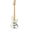 Fender Bass Guitars Polar White / Maple Fender Player Jazz 4 String Bass Guitar