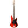 Fender Bass Guitars Race Red / Indian laurel Fender Squier Affinity Series Precision Bass PJ 4-String Bass Guitar