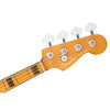 Fender Bass Guitars Texas Tea Fender American Ultra Jazz 4 String Electric Bass Guitar - Maple Fretboard