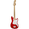 Fender Bass Guitars Torino Red Fender Squier Bronco Bass 4 String Bass Guitar - Maple Fretboard