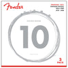 Fender Electric Guitar Strings 3 Pack Fender 150R Pure Nickel Ball End Electric Guitar Strings 10 - 46 Gauge