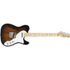 Fender Electric Guitars 3 Tone Sunburst Fender Classic Series '69 Telecaster Thinline, Maple Fretboard