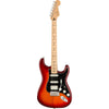 Fender Electric Guitars Aged Cherry Burst / Maple Fender Player Stratocaster HSS Plus Top Electric Guitar