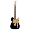 Fender Electric Guitars Black / Indian Laurel Fender Squier 40th Anniversary Telecaster Gold Edition Electric Guitar