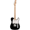 Fender Electric Guitars Black / Maple Fender Squier Sonic Telecaster 6 String Electric Guitar