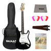 Fender Electric Guitars BUNDLE / Black Fender Squier MM Stratocaster 6-String Electric Guitar