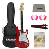 Fender Electric Guitars BUNDLE / Red Fender Squier MM Stratocaster 6-String Electric Guitar