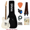 Fender Electric Guitars Bundles Fender Squier Affinity Series Telecaster Electric Guitar with Gigbag, Tuner, Strap, Picks, Polishing Cloth, Cable & E-Book