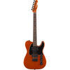 Fender Electric Guitars Metallic Orange Fender Squier FSR Affinity Telecaster HH 6 String Electric Guitar