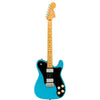 Fender Electric Guitars Miami Blue Fender American Professional II Telecaster Deluxe 6 String Electric Guitar - Miami Blue