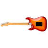 Fender Electric Guitars Plasma Red Burst Fender American Ultra Luxe SSS Stratocaster Electric Guitar