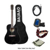 Fender Electro Acoustic Guitar Bundles Black Fender CD60CE Dreadnought Acoustic-Electric Guitar Bundle