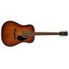 Fender Electro Acoustic Guitars Aged Cognac Burst Fender PD 220E Dreadnought Electro Acoustic Guitar with Case