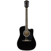 Fender Electro Acoustic Guitars Black / Single Fender FA-125CE Dreadnought Electro Acoustic Guitar with Dust Cover, Strap, Picks ,Polishing Cloth & Ebook