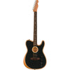 Fender Electro Acoustic Guitars Brushed Black Fender Acoustasonic Player Telecaster Electro Acoustic Guitar