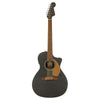 Fender Electro Acoustic Guitars Charcoal Frost Metallic Fender Limited Edition Newporter Player Acoustic Guitar