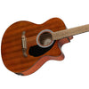 Fender Electro Acoustic Guitars Fender FA135CE Concert V2 Electro Acoustic Guitar - All Mahogany