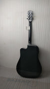 Fender Electro Acoustic Guitars Fender SA105CE Electro - Acoustic Guitar - Black - Open Box B Stock