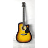 Fender Electro Acoustic Guitars Fender SA105CE Electro - Acoustic Guitar - Sunburst - Open Box B Stock