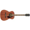 Fender Electro Acoustic Guitars Fender Tim Armstrong Hellcat Electro Acoustic Guitar - Walnut Fretboard - Natural