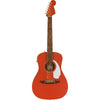 Fender Electro Acoustic Guitars Fiesta Red Fender Malibu Player 6 Strings Electro Acoustic Guitar