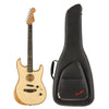 Fender Electro Acoustic Guitars Natural Fender Acoustasonic Stratocaster 6-Strings Electro Acoustic Guitar With Gig Bag