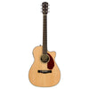 Fender Electro Acoustic Guitars Natural Fender CC-140SCE Concert Electro-Acoustic Guitar with Case